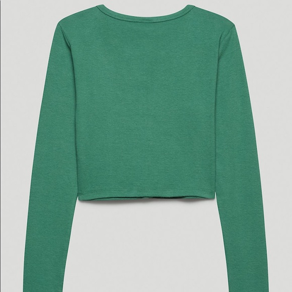 Aritzia sunday best apple long sleeve top - Picture 4 of 9